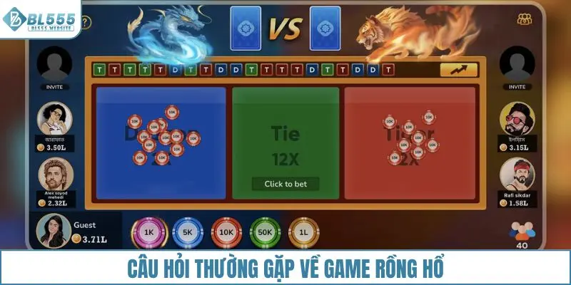 Câu hỏi thường gặp về game Rồng hổ