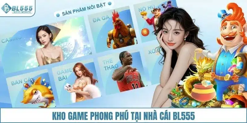Kho game phong phú tại nhà cái