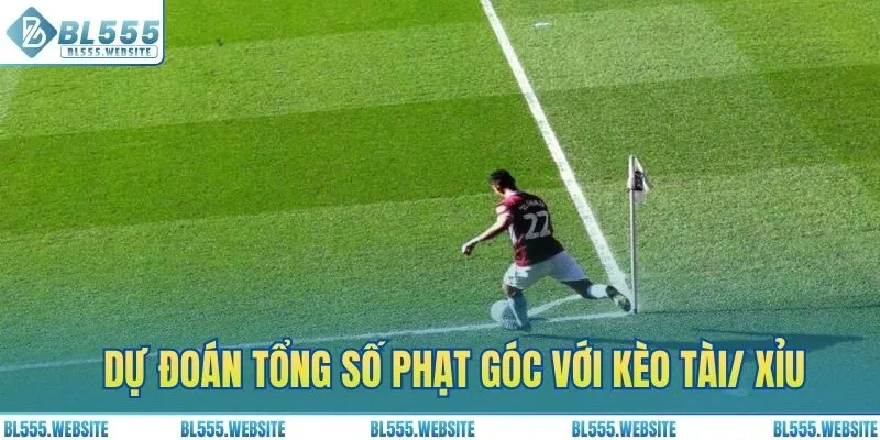 Dự đoán tổng số phạt góc với kèo tài/ xỉu